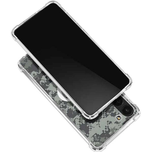NHL Tampa Bay Lightning Camo Galaxy S24 FE Clear Case